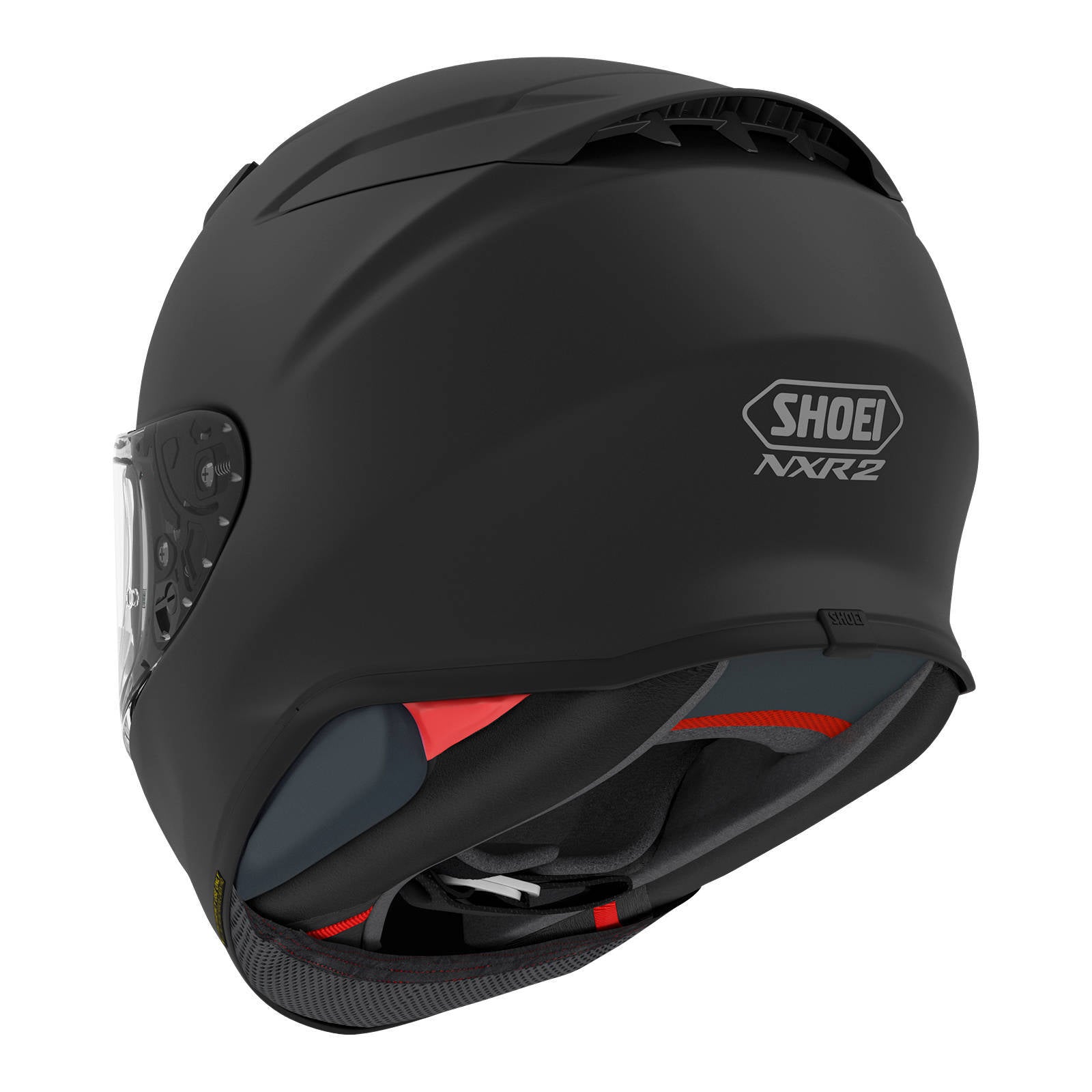 Shoei NXR2 Helmet - Matte Black – Shoei Premium Helmets New Zealand